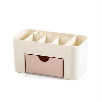 Drawer-Type Cosmetic Storage Box, Makeup Brush Organizer, Jewelry, Skin Care Products, Lipstick, Facial Mask Compartment Box