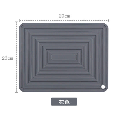 Large 29cm Silicone Pot Mat Square Thickeneded Insulation Mat Anti-Slip Corrugated Kitchen Table Casserole Mat Anti-Heat