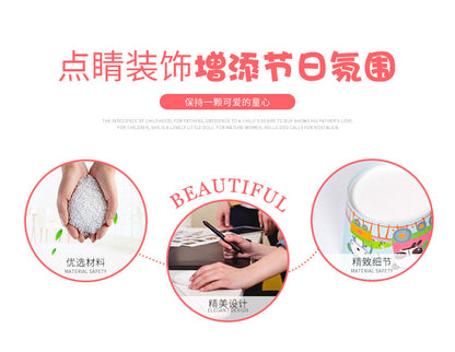 Small Cake Cuppers Mafen Cup High Temperature Baking Chiffon Small Cake Cup Disposable Cute Pattern Paper Cup 50