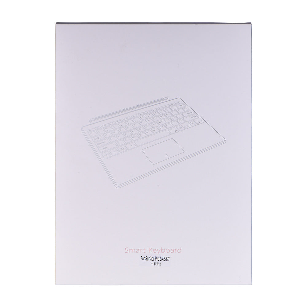 For Microsoft Keyboard surfacePro34567 Touch Backlight Keyboard Shell surfacego23 Bluetooth Keyboard