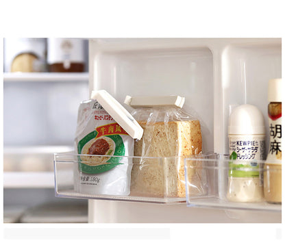 TZ2160 food fresh-keeping sealing clip plastic bag clip snack bag sealer 5 pieces sealing clip