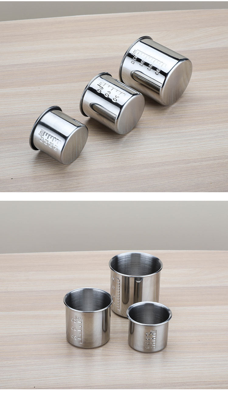 304 stainless steel measuring cup 40ml scale Cup hospital anti-iodophor liquid medicine delivery Cup