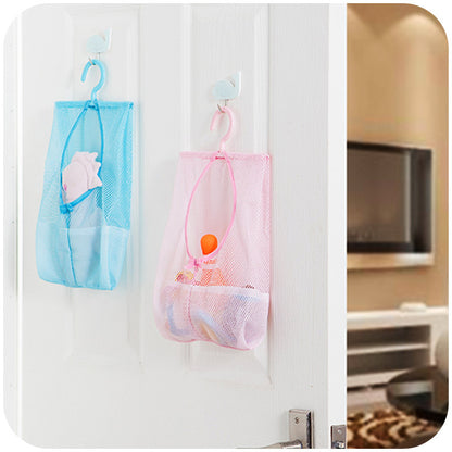 Hangable Multi-Purpose Storage Mesh Bag, Clothespin Mesh Bag, Multi-Purpose Hanging Bag for Kitchen and Bathroom 25g