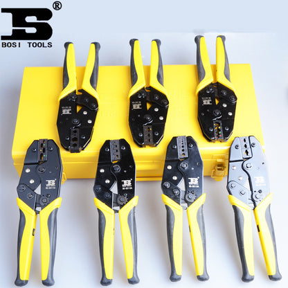 Persian crimping pliers crimping pliers cold pressing pliers wiring terminal pliers squeezing pliers ratchet type insulated terminal spring
