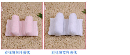 Newborn Baby Baby Pillow Baby Pillow Anti-Migraine Shaping Pillow Pure Cotton Adjustable Baby Product Pillow