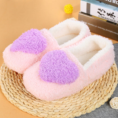 New autumn and winter moon shoes with thick warm spring and autumn pregnant women slippers non-slip home shoes a generation of hair