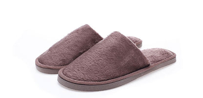 New plush indoor home autumn and winter wooden floor warm EVA moon cotton slippers Cixi