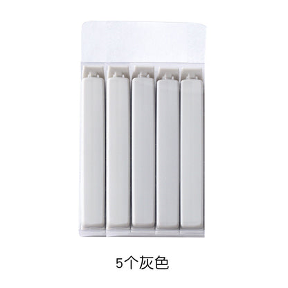 TZ2160 food fresh-keeping sealing clip plastic bag clip snack bag sealer 5 pieces sealing clip