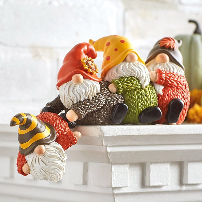 1pc Christmas Gnome Resin Ornament Desktop Decoration