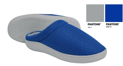 Spot cross-border e-commerce Amazon mesh bamboo fiber gel slippers slipper memory sponge composite slippers