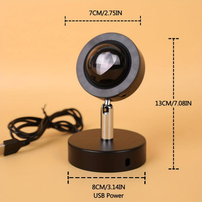 Red Heart Projection Mood Light