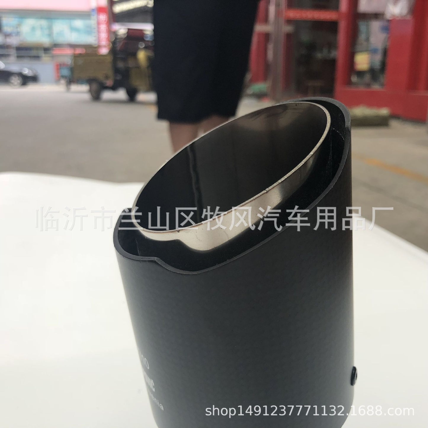 Carbon Fiber Tail Throat Car Exhaust Tail Pipe Lower Bend Multi-Directional Adjustable Curved Tail Throat Scorpio Ak Standard Tail Pipe