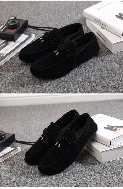 Men's loafers men's casual shoes, Korean style trendy cloth shoes, loafers, 2020 New