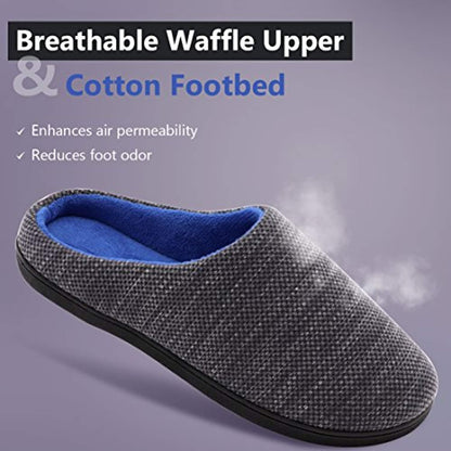 Spot cross-border e-commerce Amazon men and women memory sponge TPR slippers coral fleece slippers
