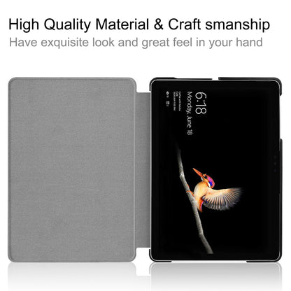 for 2020 microsoft Surface go2/Surface go castor pattern insert pen with keyboard case