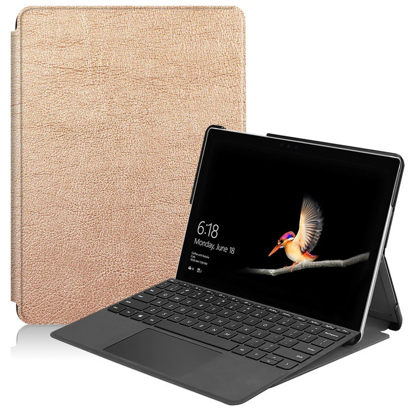 for 2020 microsoft Surface go2/Surface go castor pattern insert pen with keyboard case
