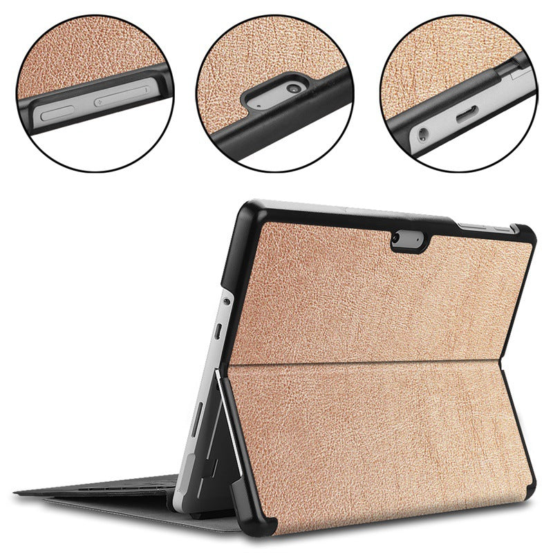 for 2020 microsoft Surface go2/Surface go castor pattern insert pen with keyboard case