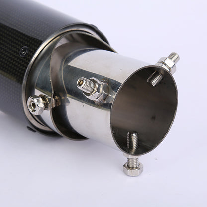 Carbon Fiber Tail Throat Car Exhaust Tail Pipe Lower Bend Multi-Directional Adjustable Curved Tail Throat Scorpio Ak Standard Tail Pipe