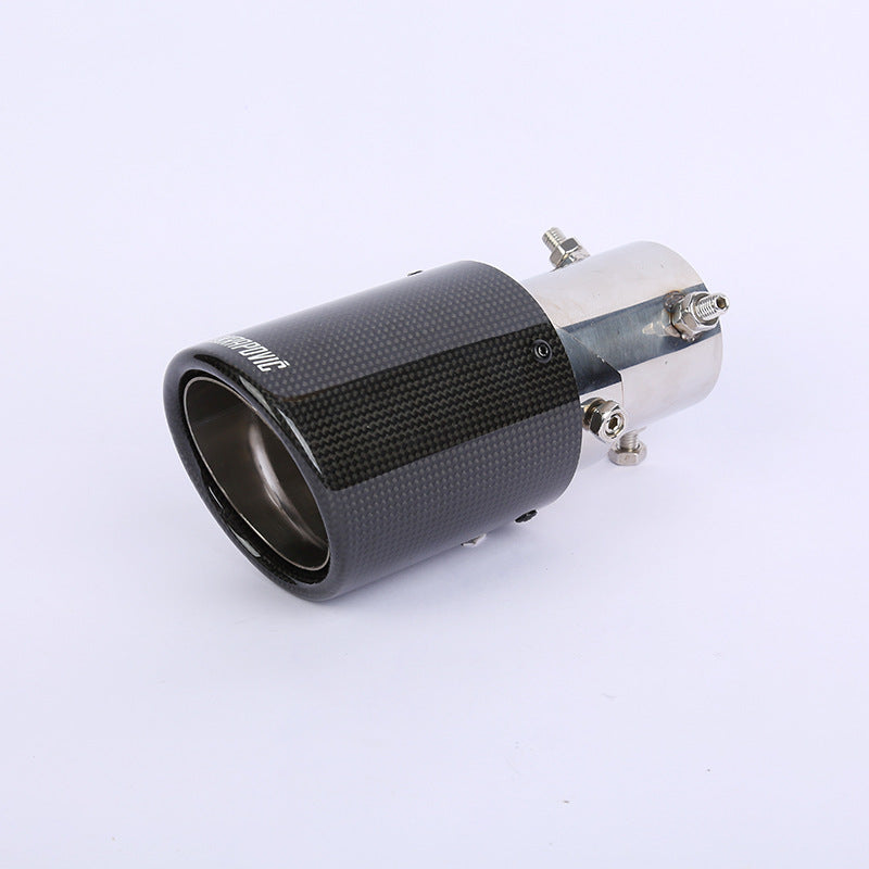 Carbon Fiber Tail Throat Car Exhaust Tail Pipe Lower Bend Multi-Directional Adjustable Curved Tail Throat Scorpio Ak Standard Tail Pipe