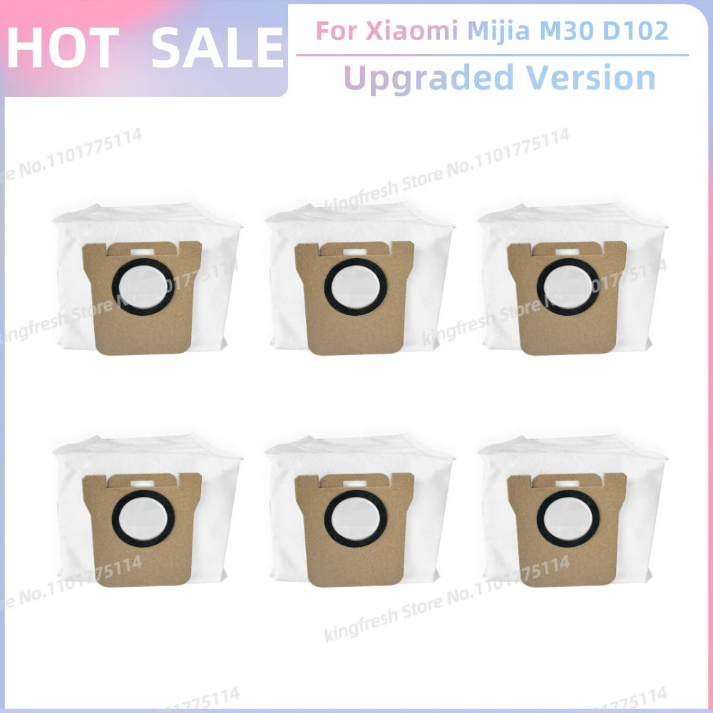 Fit For Xiaomi Mijia M30 D102, Xiaomi X20 Pro D102GL / X20 Max D109GL Parts Main Side Brush Filter Mop Cloth Dust Bag