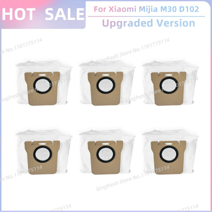 Fit For Xiaomi Mijia M30 D102, Xiaomi X20 Pro D102GL / X20 Max D109GL Parts Main Side Brush Filter Mop Cloth Dust Bag