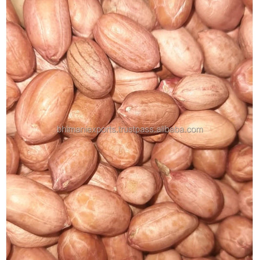 Leading Exporter of Best Quality Red Skin Dried Raw Peanut Seeds From India for Bulk Supply & Reselling APEDA Certified
