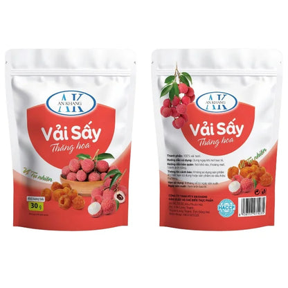 Dried Lychee Whole Healthy Sweet Taste Vietnam Organic FD Low-Fat Freeze Plastic HACCP Certified in Bag Package an Khang