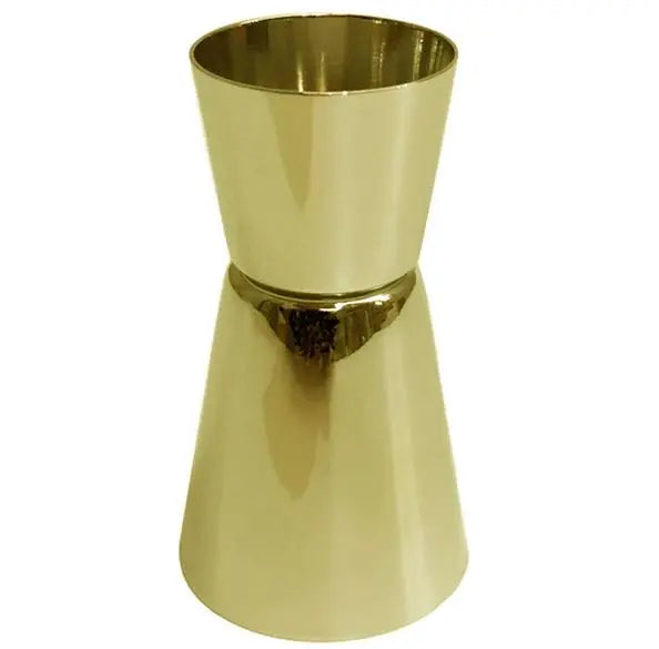 Classy Stainless Steel Double Jigger Cup Measuring Gold Stylish for Home Bartender Wine Cocktail Shot Drink Spirit Measure Cup