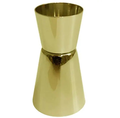 Classy Stainless Steel Double Jigger Cup Measuring Gold Stylish for Home Bartender Wine Cocktail Shot Drink Spirit Measure Cup