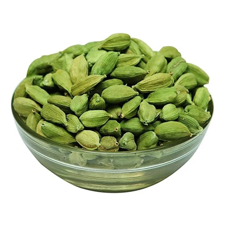 OEM Whole Green Cardamom 7-8 mm Premium Grade Green Cardamom Rich in Aromatic Fresh & Large Pots for Cooking, Baking & Tea