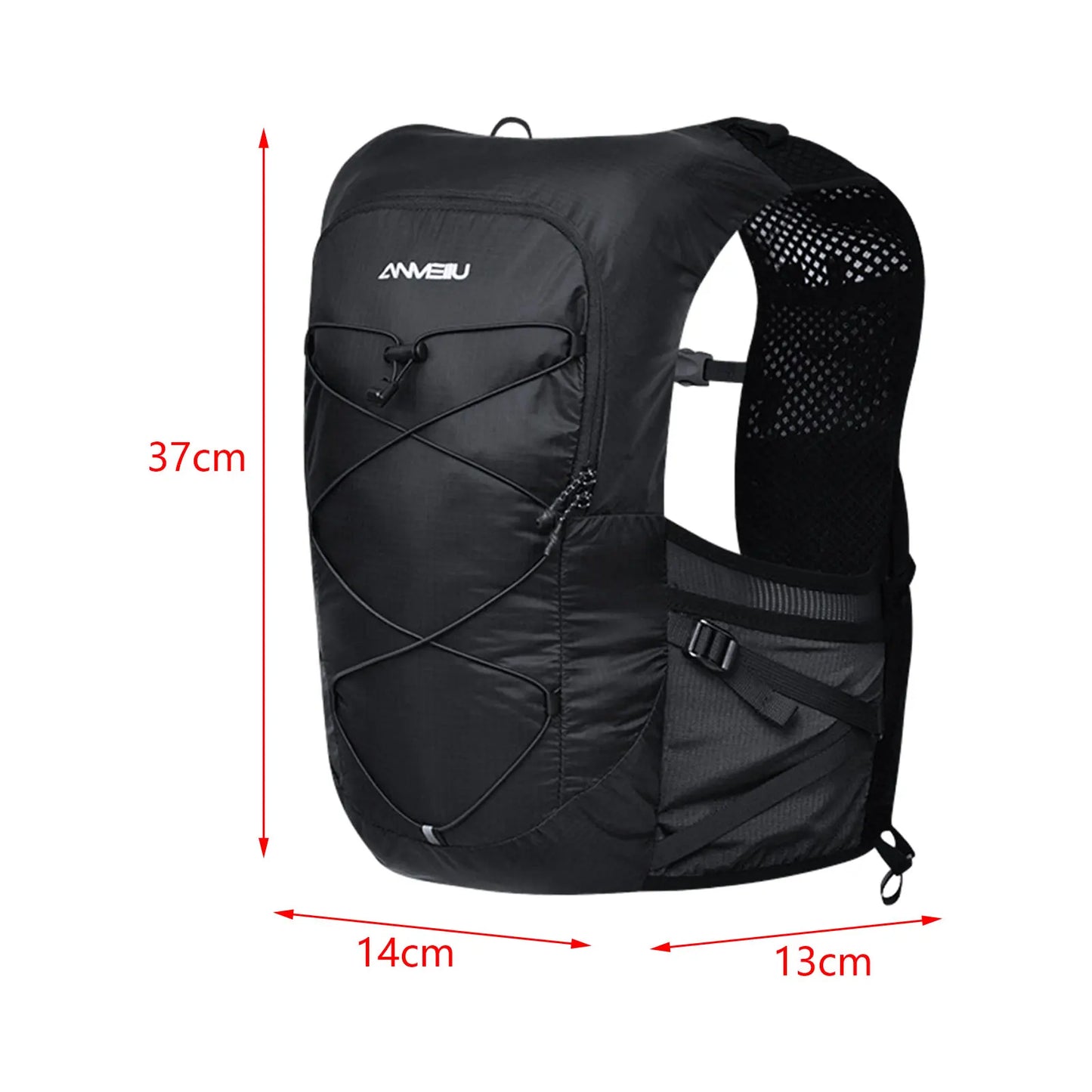 Running Backpack Hiking Bag Breathable Waterproof Portable Water Bottle Backpack Cycling Backpack for Camping, Adventure