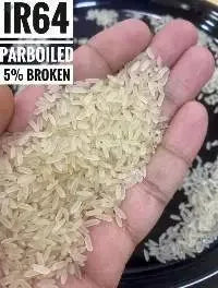 Indian Premium Quality IR 64 Non-Basmati Aromatic Parboiled Rice Hard Texture Sortexed Clean Natural Aroma Dried Style