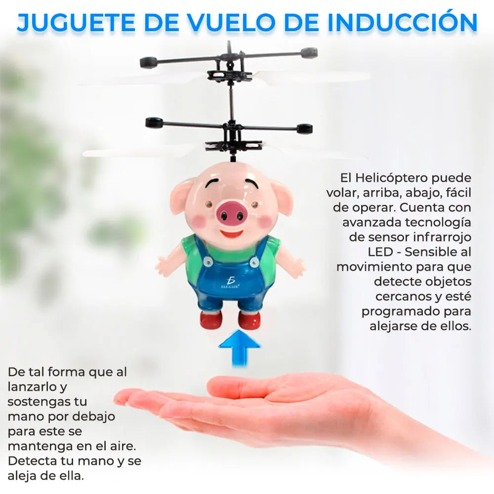 JUG.FXQ382 Induction Flying Toy Model Battery Operated Made of Durable Plastic Ages 5-7
