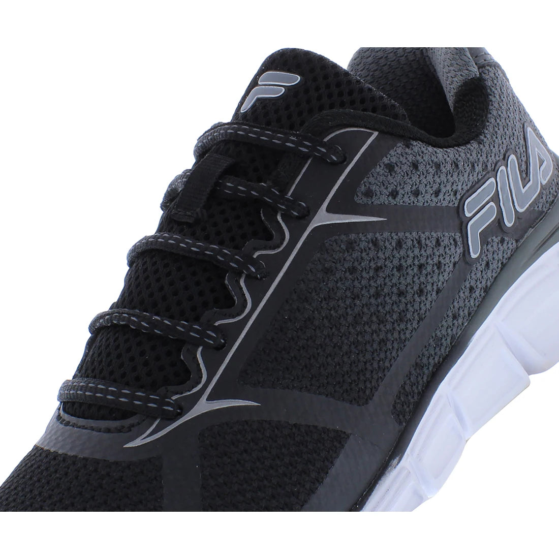 Fila Primeforce 2 Boys Shoes Color: Black/Grey  100% Authentic