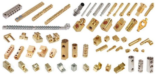 Brass Terminal Blocks CNC Machined Parts High Voltage Electrical Wiring Terminals OEM ODM Wholesale Export Manufacturer by PDG ibma