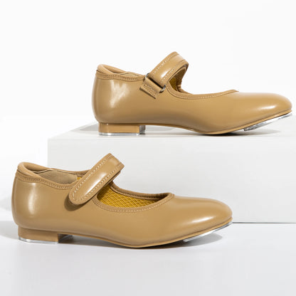 US Dynadans Factory Dancing Shoes with Soundboard PU Leather Dancing Shoes (Toddler/Little Kid/Big Kid)