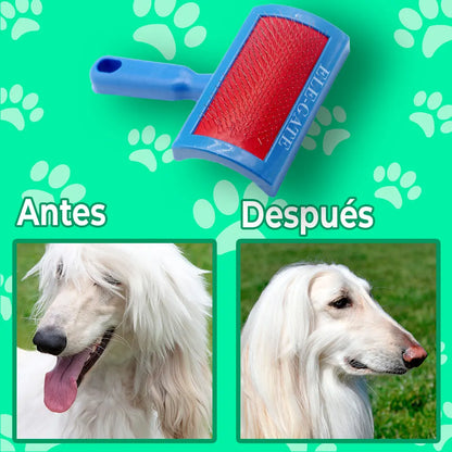 Customizable Slicker Brush for Dogs and Cats Soft ABS Plastic with Protected Tips Cares for Your Pet's Coat