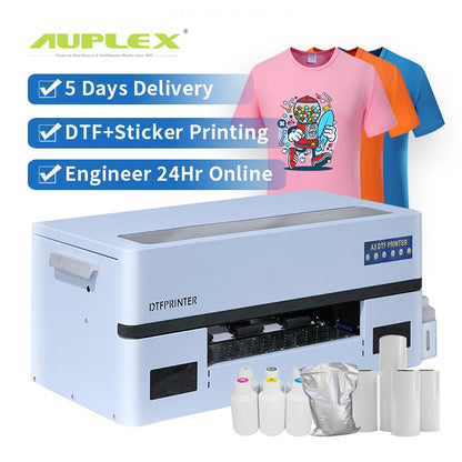 Auplex Stable Quality Dtf Roll Feeder for L1800 A3 Dtf Printer with Powder Shaker
