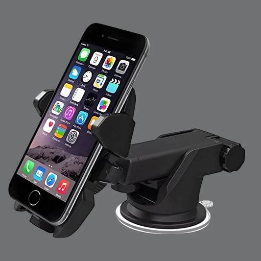 Suporte Celular GPS Carro Resistente Firme Haste Ajuste Prolongável Rotação 360 Base by PDG ibma
