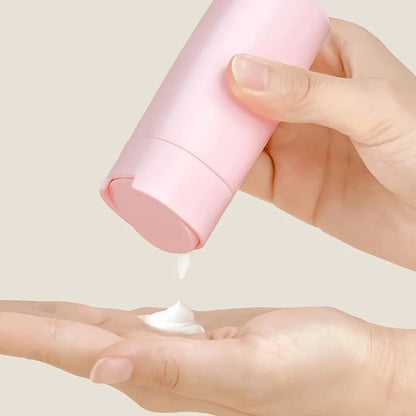 5pcs Travel Cream Dispenser Bottles Set Travel Bottles Toiletry Containers Set, TSA Approved, Travel Essentials
