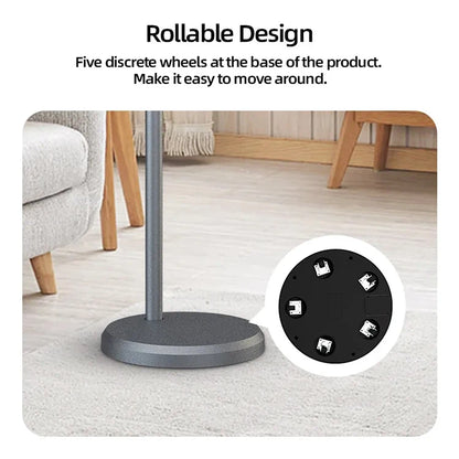 2025 New Trending 21.5 Inch Smart TV Display 21.5" Mobile Lcd Screen Monitor Smart Television on Wheels Stand Portable Tv