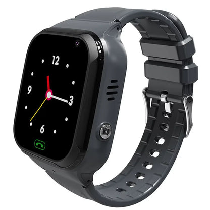 2025 QC K15 LT36 Kids Smartwatch 4G SOS Call Video Chat IP67 Waterproof LBS WiFi Tracker Remote Monitor RTOS 400mAh Square TFT
