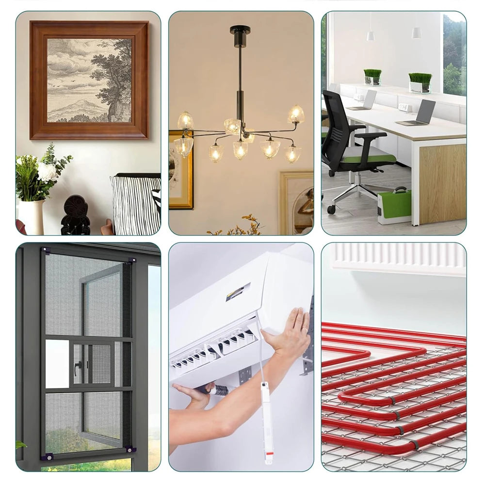 Manual Nail Gun Portable Steel Rivet Tool 5 Speed Adjustable Air Nailer Concrete Wall Anchor Line Slotting cell faster Tool