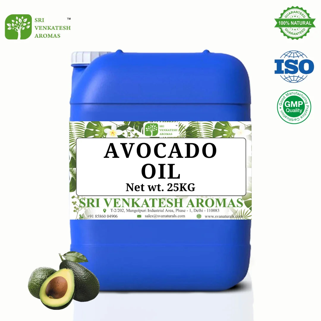 Wholesale Cold-Pressed Avocado Oil 100% Natural Plant-Based Extract Direct from Manufacturers India | 5 kg Pack