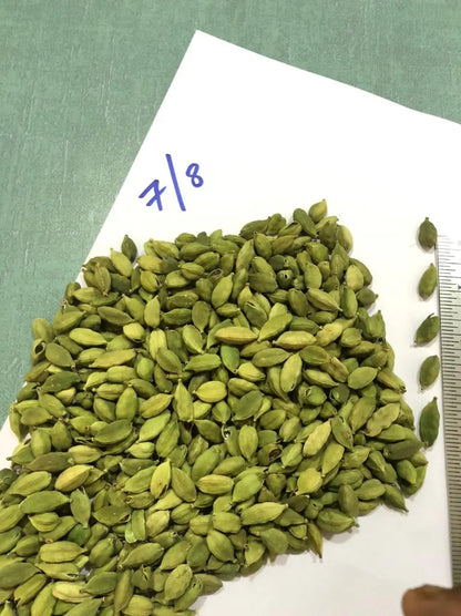 Best Quality Natural Dried AD Process Raw Green Cardamom Granules Indian Origin 1 kg pp Bags Human Consumption Industrial Use 1