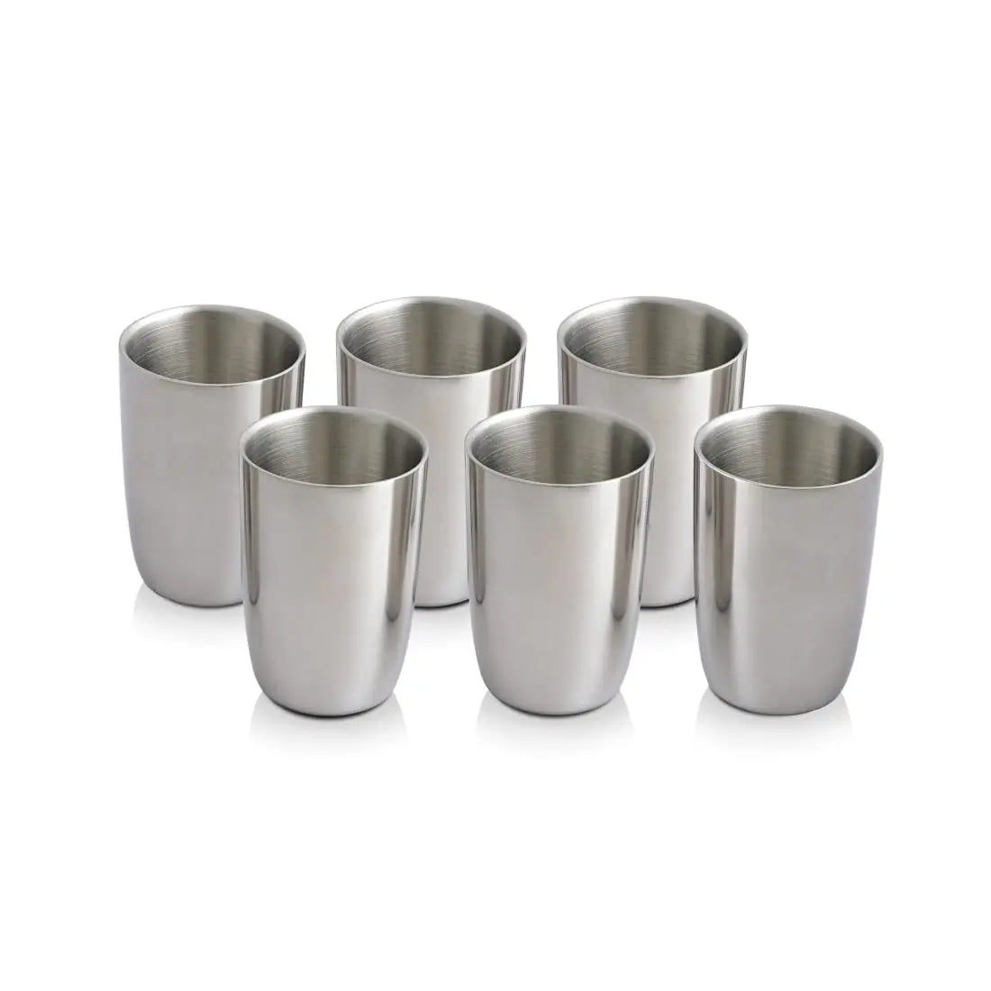 Top Seller Metal Drinking Stackable Durable Party Wine Glasses Stainless Steel Tumbler Cup Drinking Glass Wholesale Bulk Orders