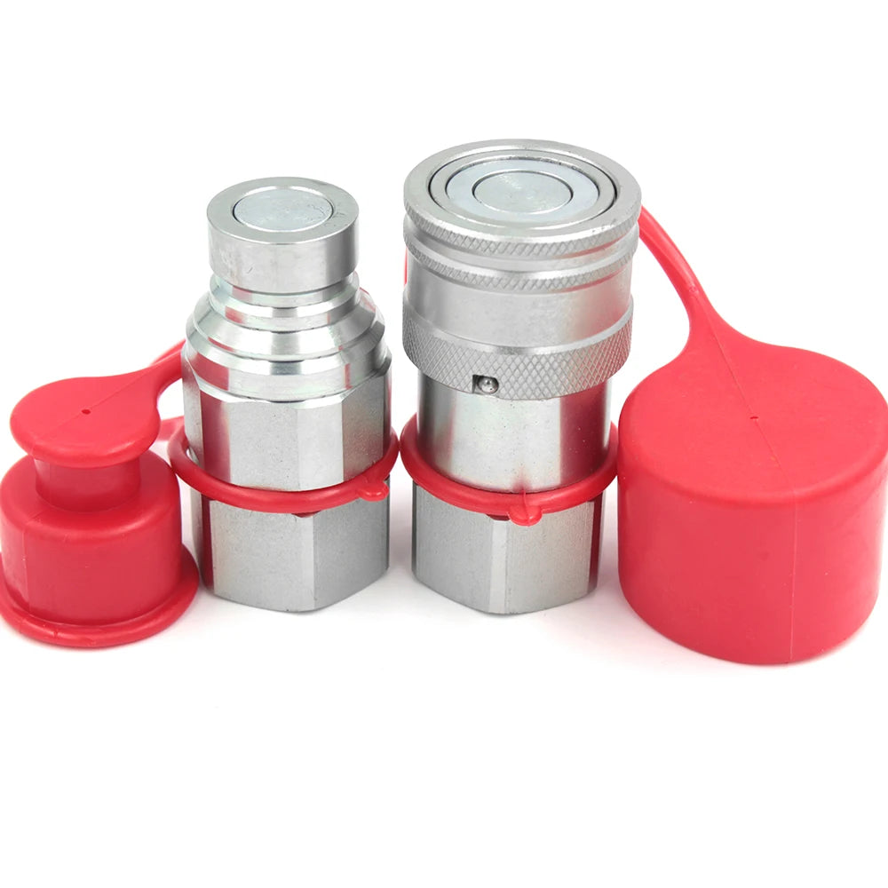 Plastic PVC Dust Cap for Flat Face Hydraulic Quick Coupler by PDG ibma