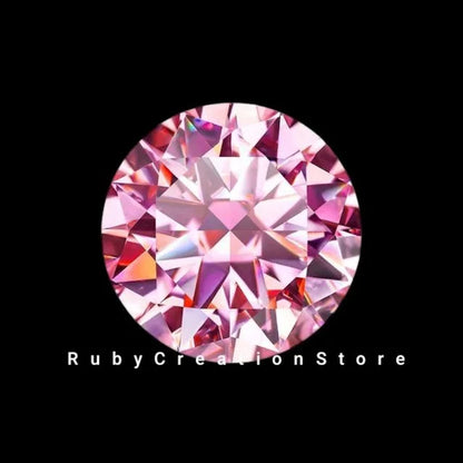 Premium Exclusive High Quality Polished Pink Moissanite Loose Stone Cut VVS1 High Brilliance Fire for Jewelry Making All Sizes
