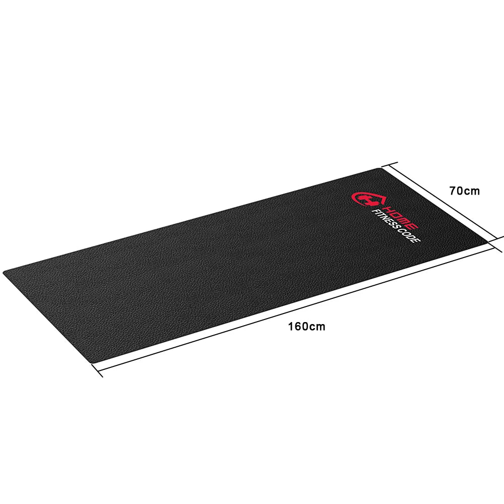 Bigzzia Treadmill Mat Exercise Equipment Mat Heavy-Duty Protective Floor Mat for Under Stationary Bike Spin Bike Fitness
