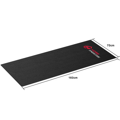 Bigzzia Treadmill Mat Exercise Equipment Mat Heavy-Duty Protective Floor Mat for Under Stationary Bike Spin Bike Fitness